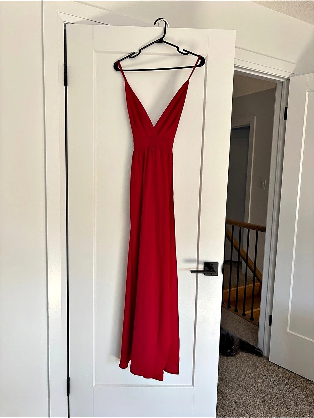 Red Maxi Dress Like New